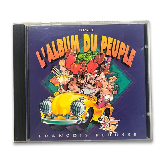 3/25$ L'album du Peuple Tome 1 François Pérusse 1991 CD Humour Québec 90s - Picture 1 of 6